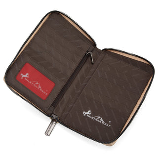 Porta Celular/Cartera Tan Montana West Embroidered Aztec Dama