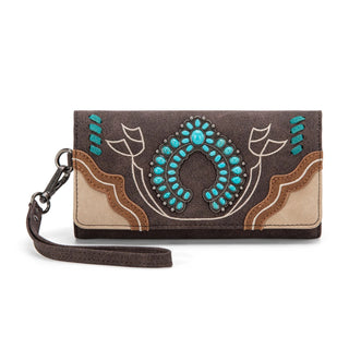 Cartera Montana West Concho Collection Coffe Dama