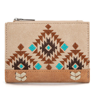 Cartera Montana West Tan Embroidered Collection Dama