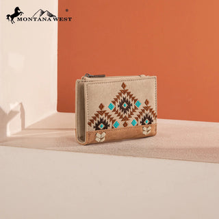 Cartera Montana West Tan Embroidered Collection Dama