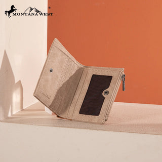 Cartera Montana West Tan Embroidered Collection Dama