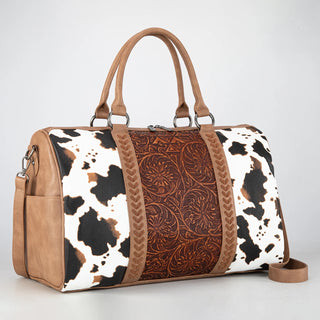 Bolso Montana West Tooled Brown Dama
