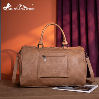 Bolso Montana West Tooled Brown Dama