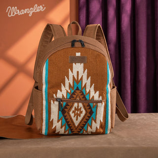 Mochila Wrangler Southwestern Knitted - Brown Dama