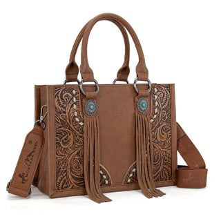 Bolso Montana West Conchos Marrón Dama