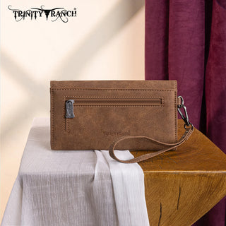 Cartera Trinity Ranch Azteca Brown Dama