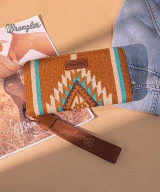 Cartera Wrangler Aztec Café Dama
