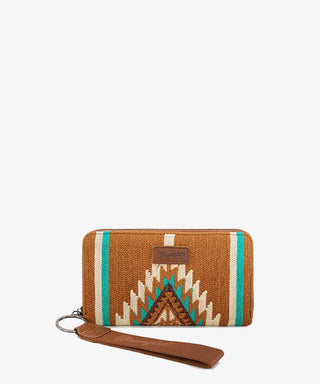 Cartera Wrangler Aztec Café Dama