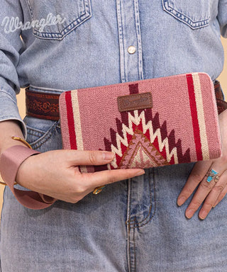 Cartera Wragler Aztec Rosa Dama