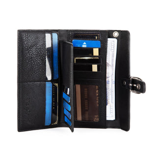 Cartera Wrangler Estoperoles Piel Negro Dama