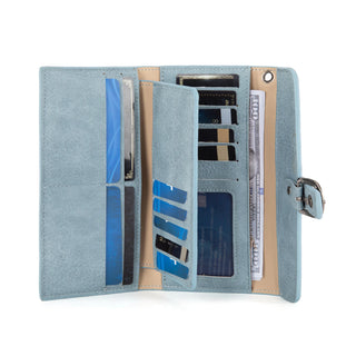 Cartera Wrangler Piel Blue Dama