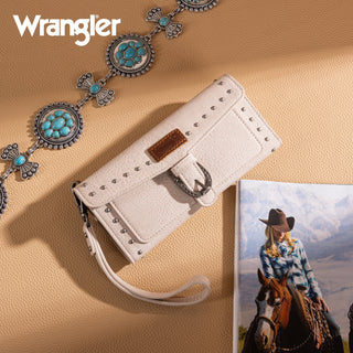 Cartera Wrangler Estoperoles Piel Tan Dama