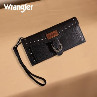 Cartera Wrangler Estoperoles Piel Negro Dama