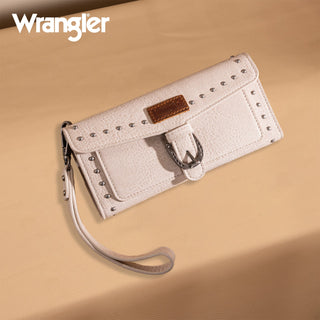 Cartera Wrangler Estoperoles Piel Tan Dama