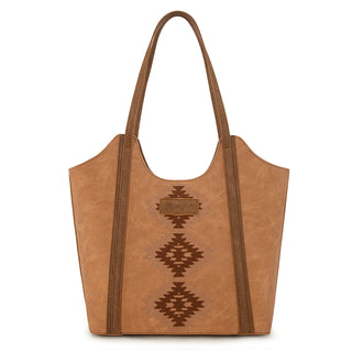 Bolso Wrangler Bordado Azteca Marrón Dama