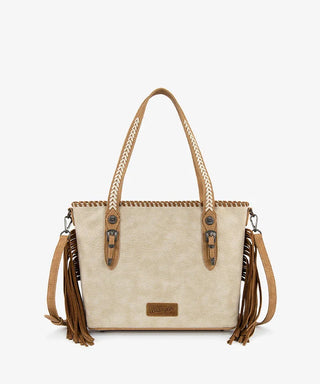 Bolso Wrangler Flecos Trenzado Than Dama