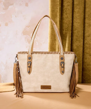 Bolso Wrangler Flecos Trenzado Than Dama