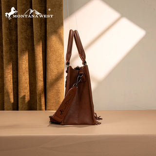 Bolso Montana West Conchos Marrón Dama