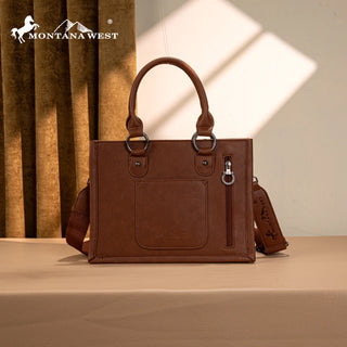 Bolso Montana West Conchos Marrón Dama