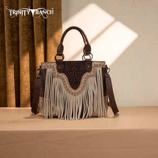 Bolso Trinity Ranch Flecos Café Dama