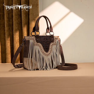 Bolso Trinity Ranch Flecos Café Dama