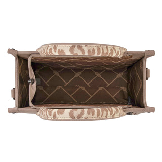 Bolso Wrangler Animal Print Tan Dama