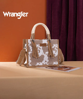 Bolso Wrangler Pelo Vaca Khaki Dama