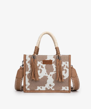 Bolso Wrangler Pelo Vaca Khaki Dama