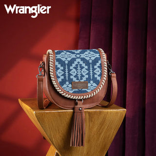 Bolso Wrangler Denim Aztec Dama