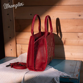 Bolso Wrangler Bordado Rojo Dama
