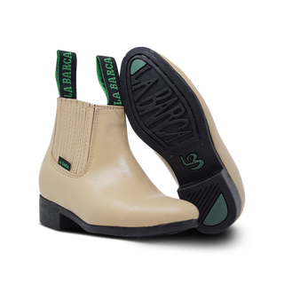 Botín Charro La Barca 604 Suela De Hule Joven