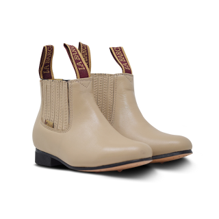 Botín Charro La Barca 615 Suela De Cuero Niño