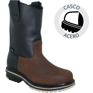 Bota Establo 568 Casco de Acero Caballero
