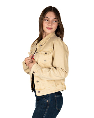 Chamarra Kimes Ranch Winslow Trucker Pale Khaki Dama