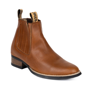 Botín El Prieto Cerco Zigzag Roble Caballero