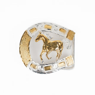 Hebilla Ranch Brand Herradura Caballo