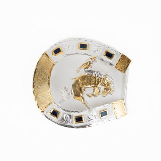 Hebilla Ranch Brand Herradura Caballo