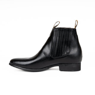 Botín El Prieto Suela de Hule Negro Caballero