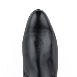 Botín La Barca 500 Paso de Mula Piel Negro Caballero