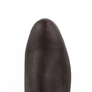 Botín La Barca 908 Suela de Hule Piel Café Caballero