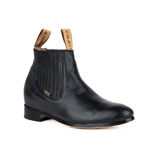 Botín La Barca 800 Papá Grande Piel Negro Caballero