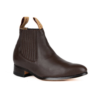 Botín La Barca 500 Paso de Mula Piel Café Caballero