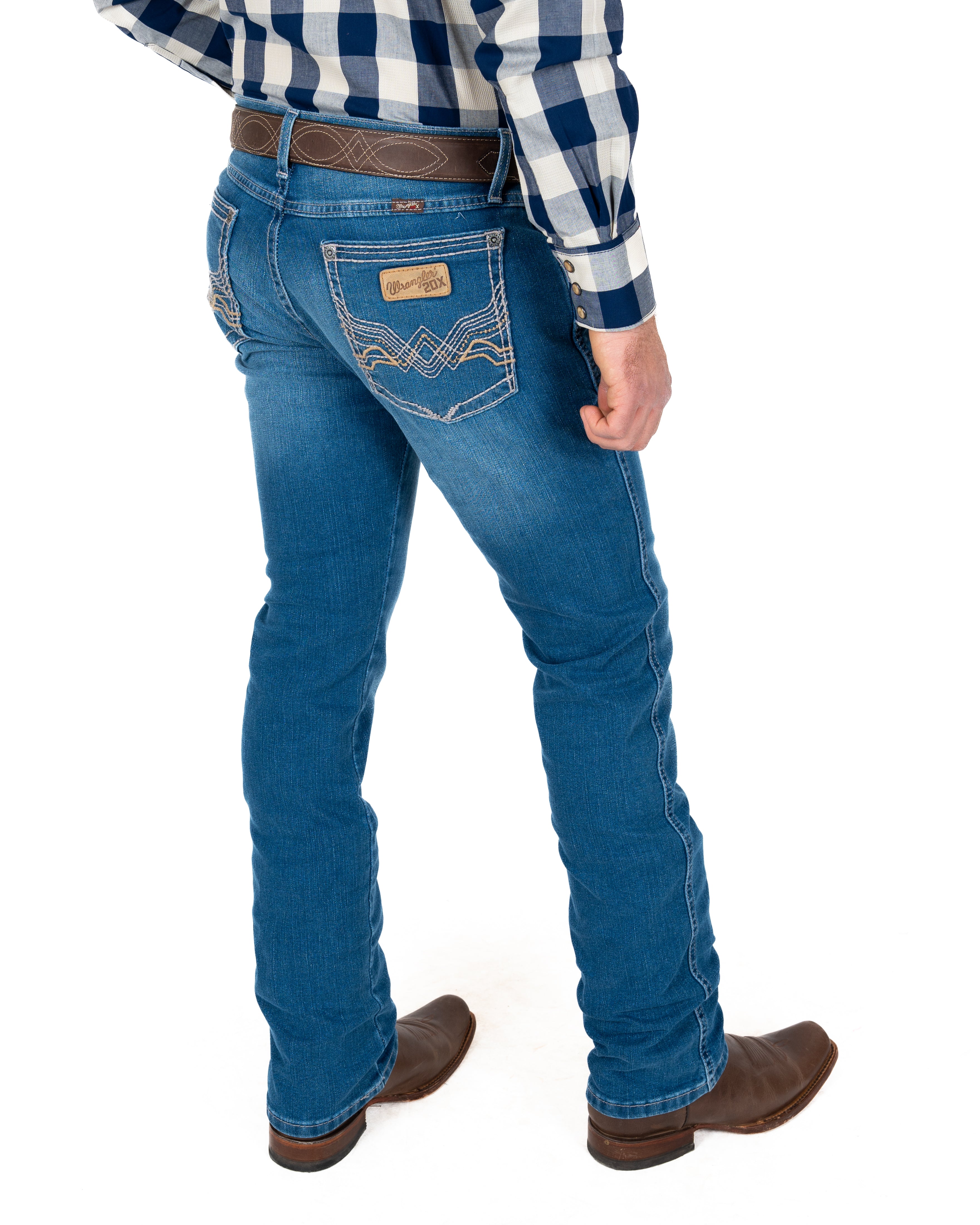 Jeans Wrangler Slim Straight Caballero