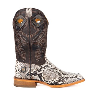 Bota Nokota Morgan 18 Piton Vidriado Caballero