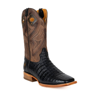 Bota Nokota Morgan 18 Coco Belly Negro Caballero