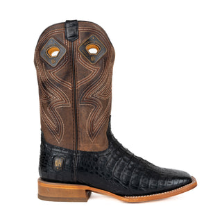 Bota Nokota Morgan 18 Coco Belly Negro Caballero