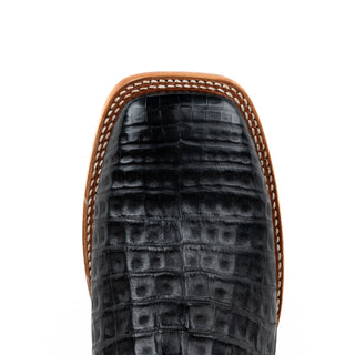 Bota Nokota Morgan 18 Coco Belly Negro Caballero