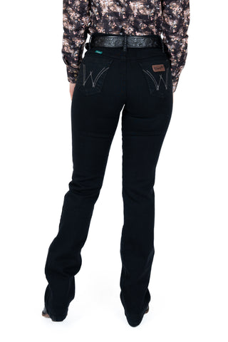 Jeans Wrangler Negro Dama