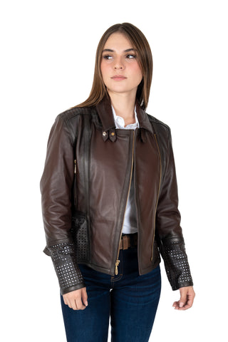 Chamarra Cuadra Borrego Pamplona Dama