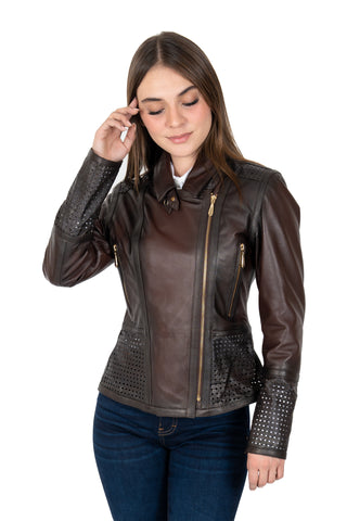 Chamarra Cuadra Borrego Pamplona Dama